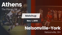Matchup: Athens  vs. Nelsonville-York  2019