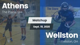 Matchup: Athens  vs. Wellston  2020