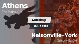 Matchup: Athens  vs. Nelsonville-York  2020