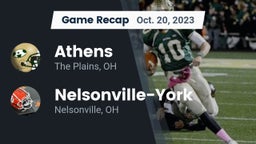 Recap: Athens  vs. Nelsonville-York  2023