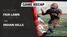 Recap: Fair Lawn  vs. Indian Hills  2016