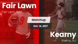 Matchup: Fair Lawn vs. Kearny  2017