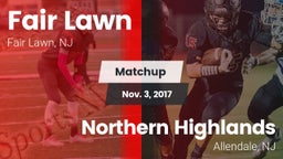 Matchup: Fair Lawn vs. Northern Highlands  2017