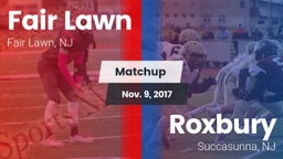 Matchup: Fair Lawn vs. Roxbury  2017