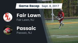 Recap: Fair Lawn  vs. Passaic  2017