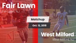 Matchup: Fair Lawn vs. West Milford  2018