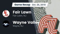 Recap: Fair Lawn  vs. Wayne Valley  2018