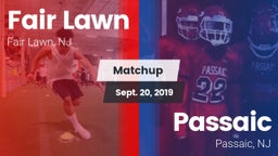 Matchup: Fair Lawn vs. Passaic  2019