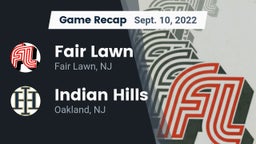 Recap: Fair Lawn  vs. Indian Hills  2022