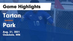 Tartan  vs Park  Game Highlights - Aug. 31, 2021