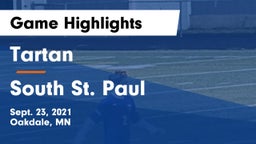 Tartan  vs South St. Paul  Game Highlights - Sept. 23, 2021