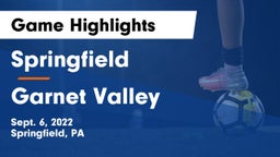 Springfield  vs Garnet Valley  Game Highlights - Sept. 6, 2022
