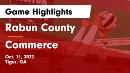 Rabun County  vs Commerce  Game Highlights - Oct. 11, 2022