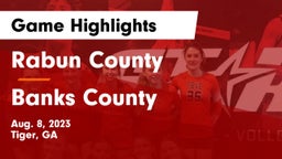 Rabun County  vs Banks County  Game Highlights - Aug. 8, 2023