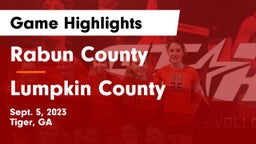 Rabun County  vs Lumpkin County  Game Highlights - Sept. 5, 2023