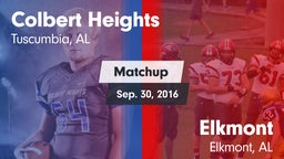 Matchup: Colbert Heights vs. Elkmont  2016