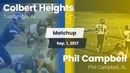 Matchup: Colbert Heights vs. Phil Campbell  2017