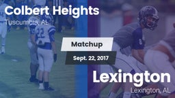 Matchup: Colbert Heights vs. Lexington  2017