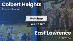 Matchup: Colbert Heights vs. East Lawrence  2017