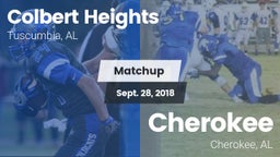 Matchup: Colbert Heights vs. Cherokee  2018