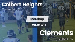 Matchup: Colbert Heights vs. Clements  2018