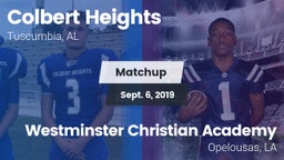 Matchup: Colbert Heights vs. Westminster Christian Academy  2019