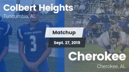 Matchup: Colbert Heights vs. Cherokee  2019