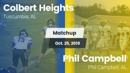 Matchup: Colbert Heights vs. Phil Campbell  2019