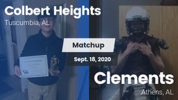 Matchup: Colbert Heights vs. Clements  2020