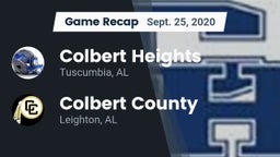 Recap: Colbert Heights  vs. Colbert County  2020