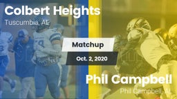 Matchup: Colbert Heights vs. Phil Campbell  2020