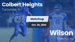 Matchup: Colbert Heights vs. Wilson  2020