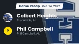 Recap: Colbert Heights  vs. Phil Campbell  2022