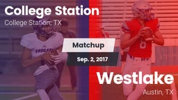 Matchup: College Station vs. Westlake  2017
