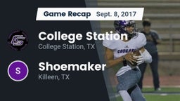 Recap: College Station  vs. Shoemaker  2017