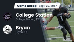 Recap: College Station  vs. Bryan  2017
