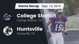 Recap: College Station  vs. Huntsville  2019