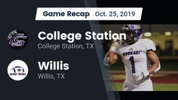 Recap: College Station  vs. Willis  2019