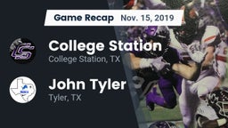 Recap: College Station  vs. John Tyler  2019