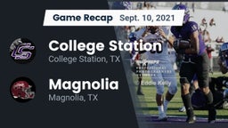 Recap: College Station  vs. Magnolia  2021