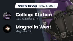 Recap: College Station  vs. Magnolia West  2021
