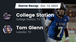 Recap: College Station  vs. Tom Glenn  2023