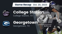 Recap: College Station  vs. Georgetown  2023