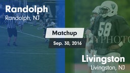 Matchup: Randolph  vs. Livingston  2016