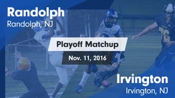 Matchup: Randolph  vs. Irvington  2016