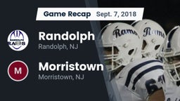 Recap: Randolph  vs. Morristown  2018