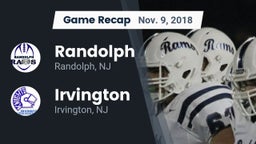 Recap: Randolph  vs. Irvington  2018