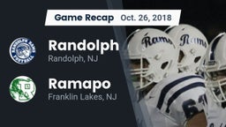 Recap: Randolph  vs. Ramapo  2018