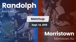 Matchup: Randolph  vs. Morristown  2019