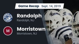 Recap: Randolph  vs. Morristown  2019
